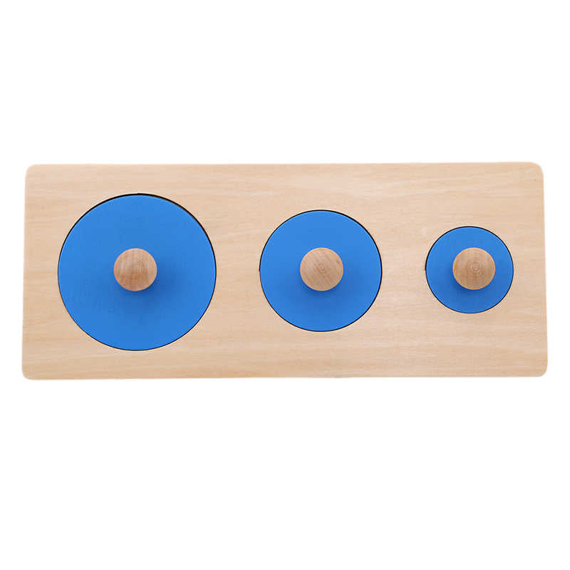 Geometric Panel Wooden Cognitive Early Education Toys