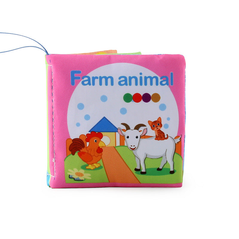 Stereo Baby Cloth Book Early Education Toys