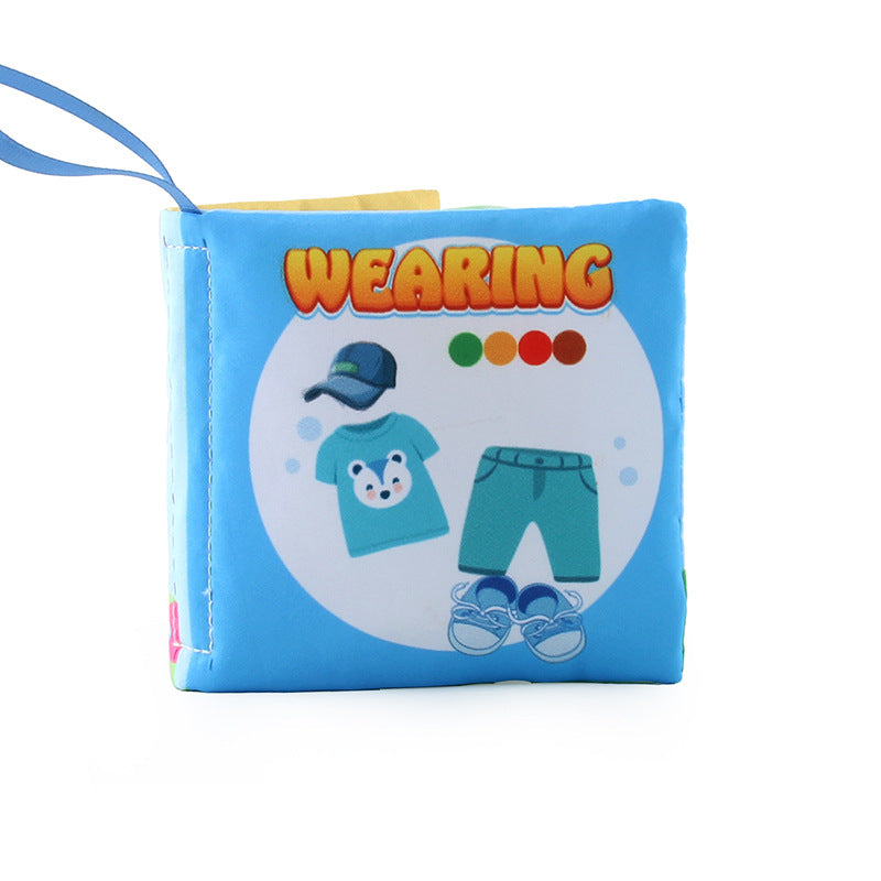 Stereo Baby Cloth Book Early Education Toys