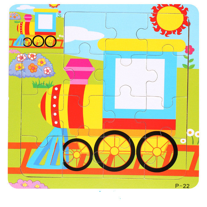 Three-dimensional Puzzle Early Education Educational Toys
