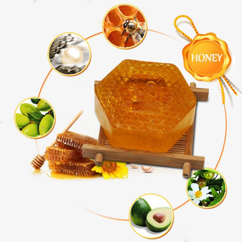 100g Handmade Soap Essential Oil Moisturizing Unique Smell Natural Bath Body Skin Care Deep Cleansing Honey Soap China