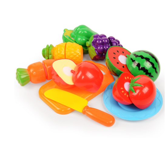 Children's Toys Fruit And Vegetable Slicer Cutting Early Education Educational Toys Cutting Fruit Toys OPP Bag
