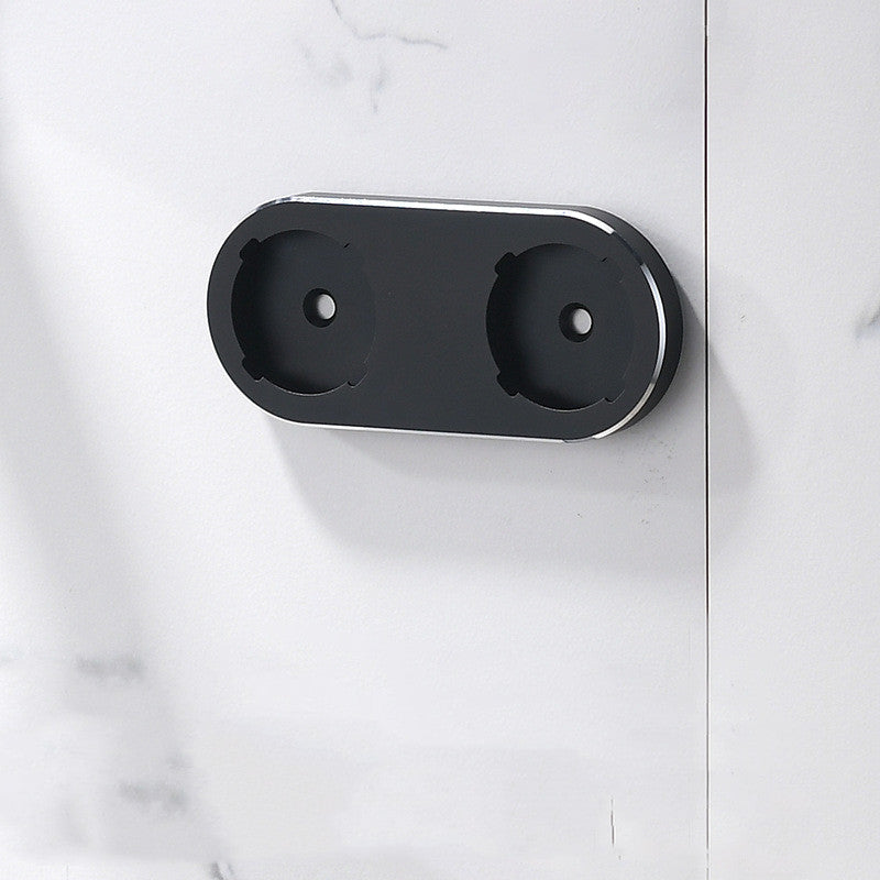 Hair Dryer Holder Wall Mount Storage For Storage Rack For Hair Curling Iron Wand Bathroom