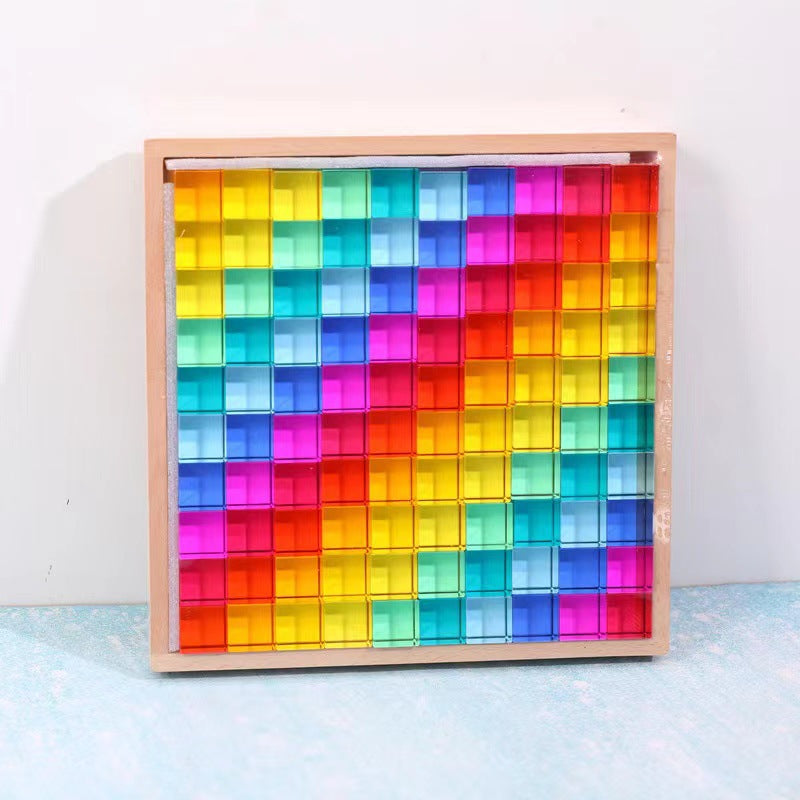 Solid Wood Toys For Children's Early Education