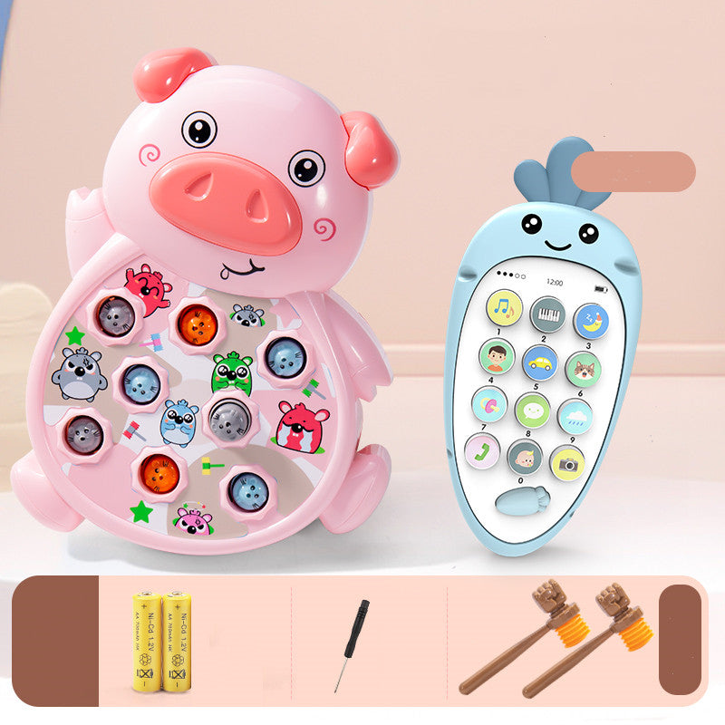 Playing Hamster Toys Early Childhood Education