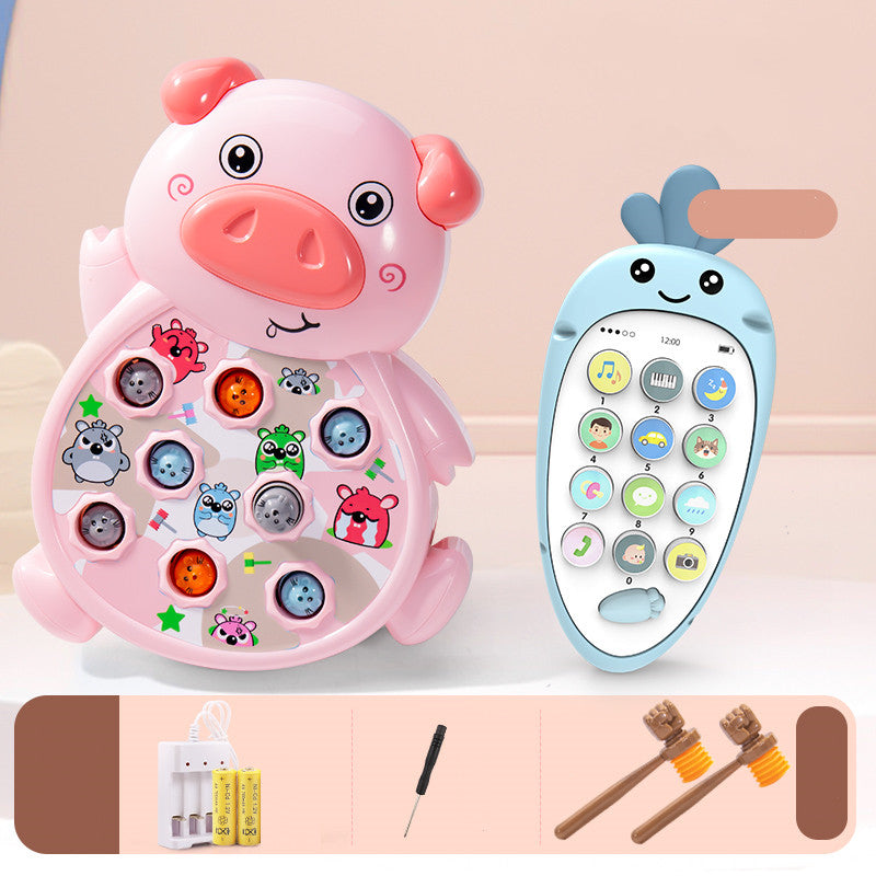 Playing Hamster Toys Early Childhood Education