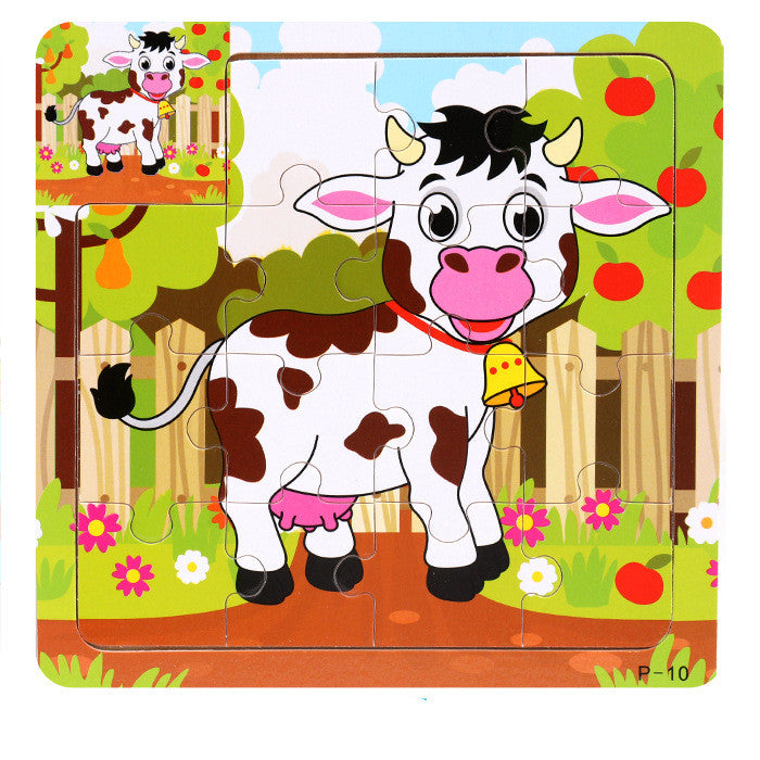 Three-dimensional Puzzle Early Education Educational Toys