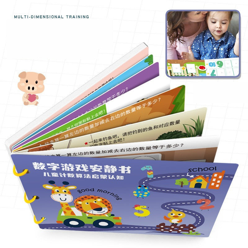 Early Education Cognition DIY Velcro Children's Educational Toys
