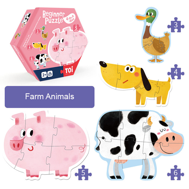 Early Education Jigsaw Puzzle Children's Educational Toys