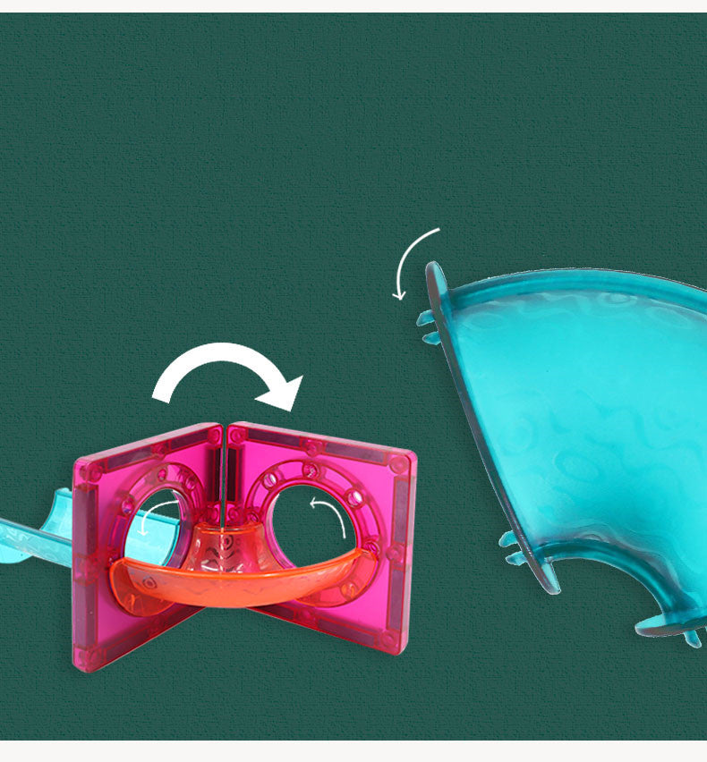 Magnetic Track Early Education Building Toys