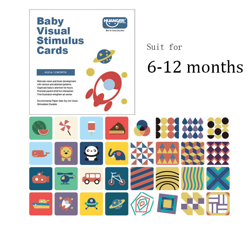 Infant Early Education Visual Stimulation Card Educational Toys