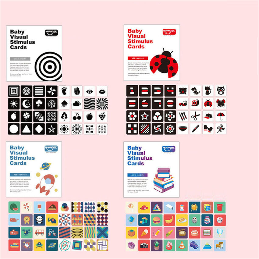 Infant Early Education Visual Stimulation Card Educational Toys