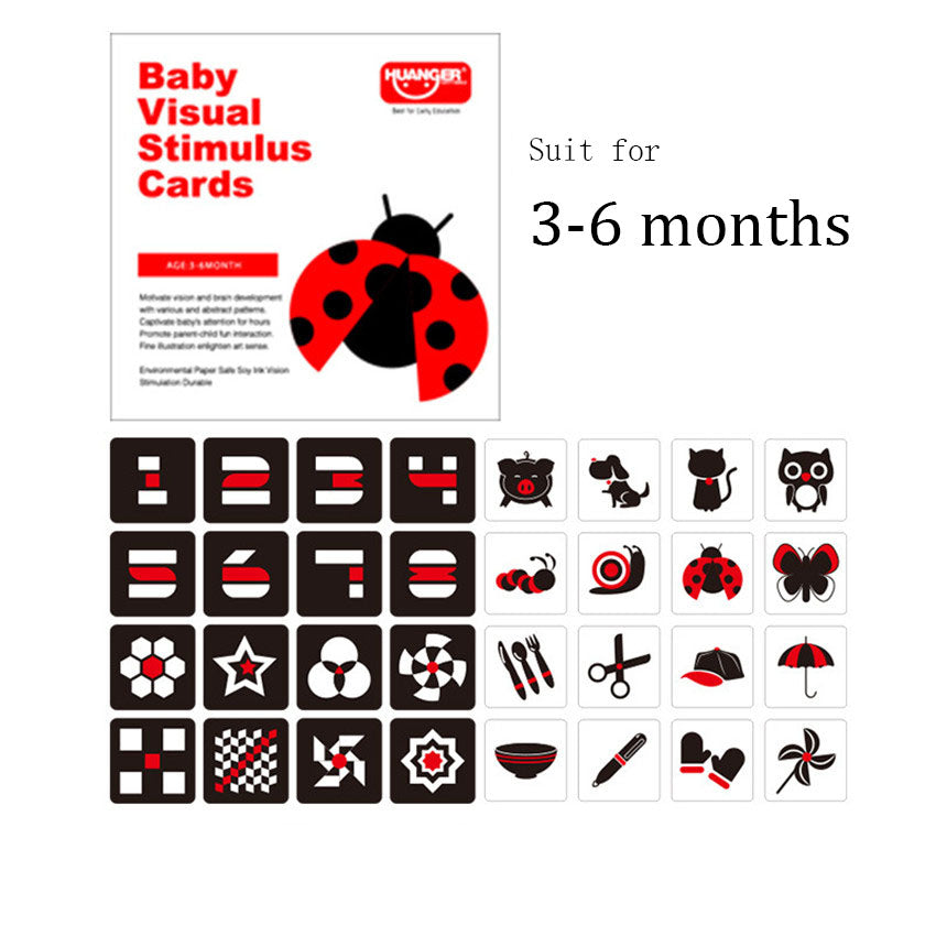 Infant Early Education Visual Stimulation Card Educational Toys