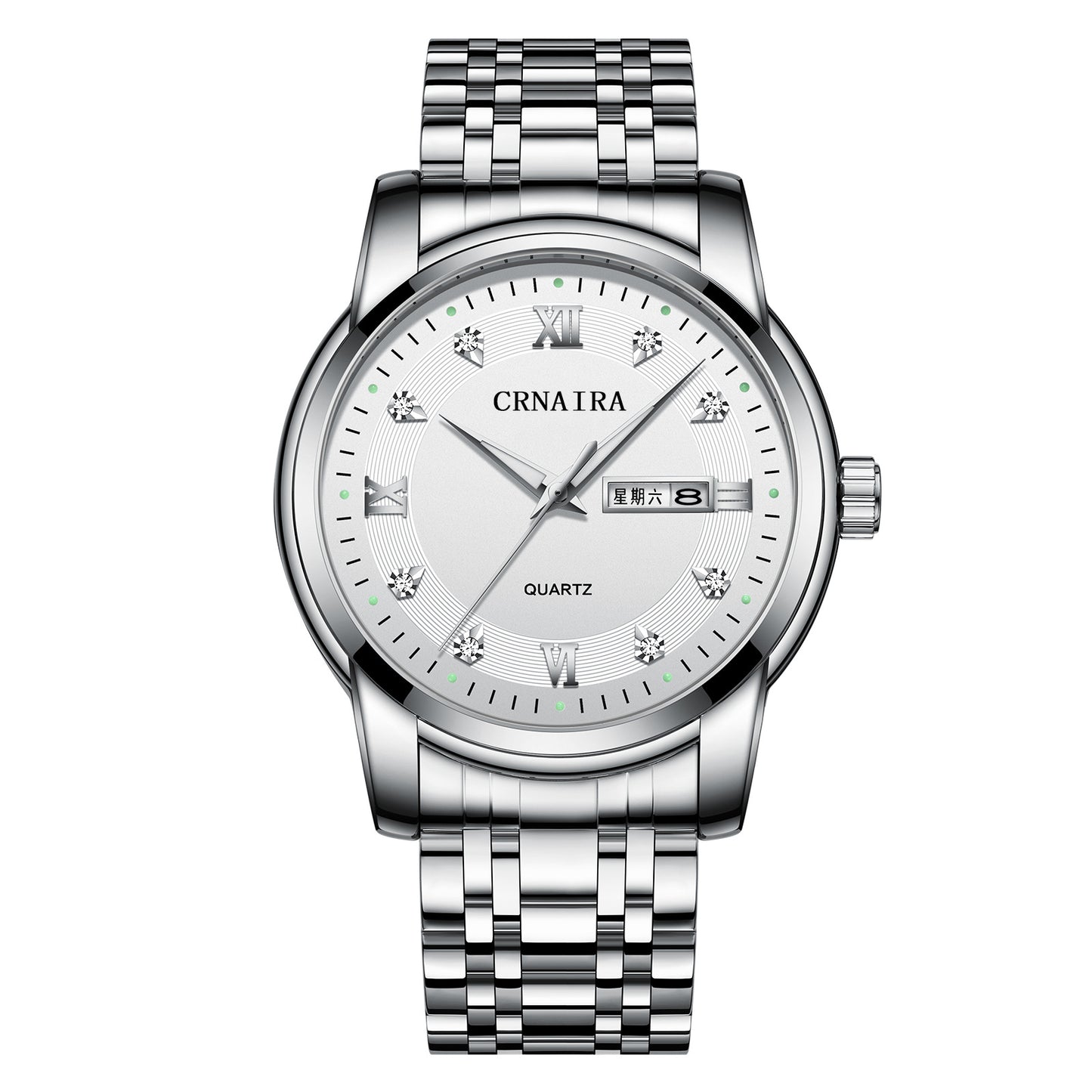 Men's Waterproof Quartz Steel Watch