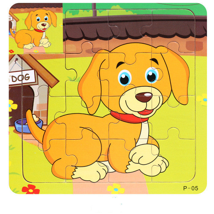 Three-dimensional Puzzle Early Education Educational Toys