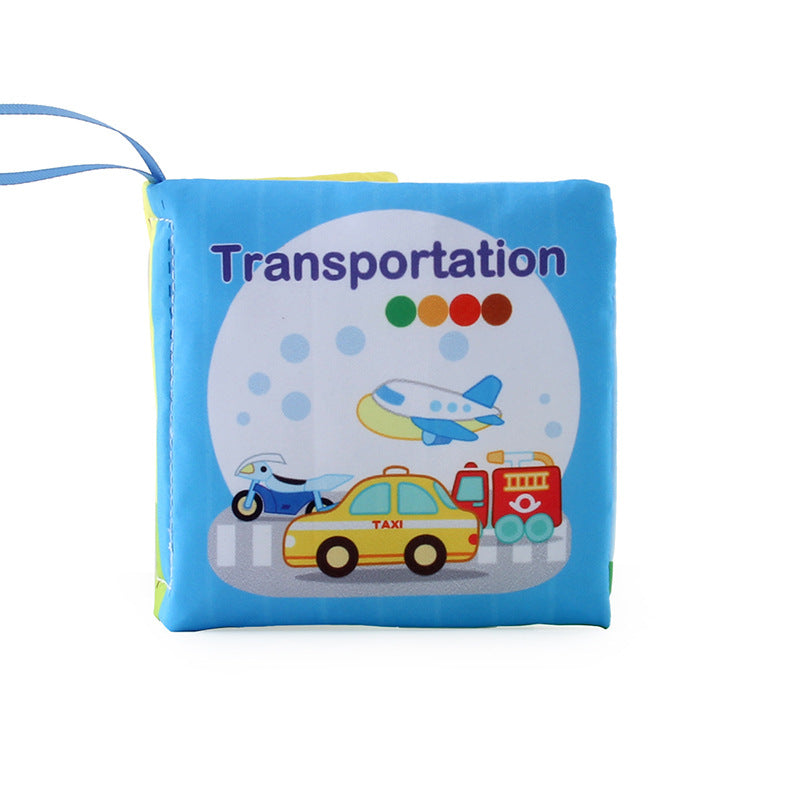 Stereo Baby Cloth Book Early Education Toys