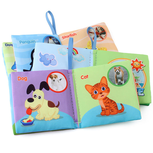 Stereo Baby Cloth Book Early Education Toys