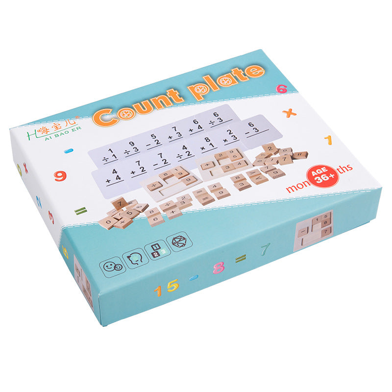 Numerical Formula Calculation of Wooden Children's Early Education Toys