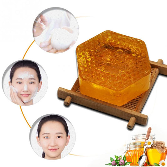 100g Handmade Soap Essential Oil Moisturizing Unique Smell Natural Bath Body Skin Care Deep Cleansing Honey Soap China