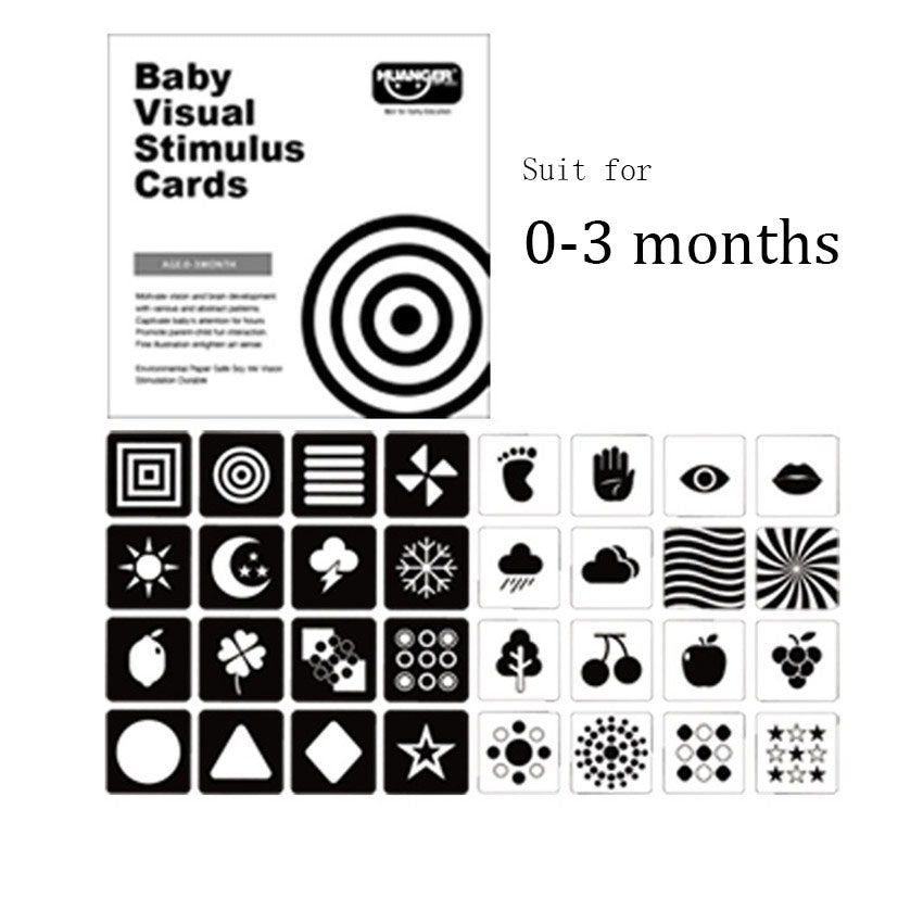 Infant Early Education Visual Stimulation Card Educational Toys