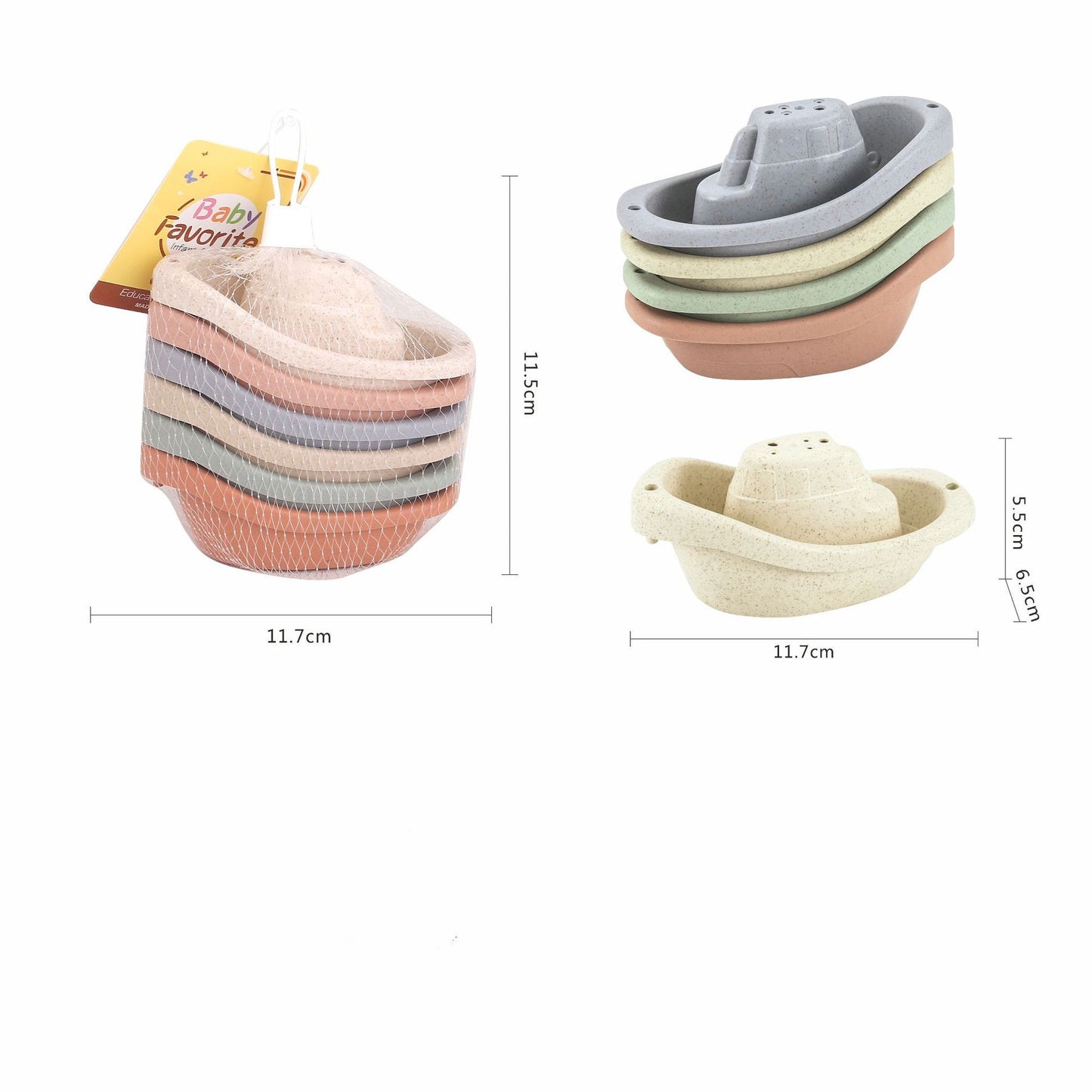 Straw color science and education bath toys