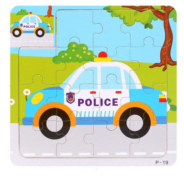 Three-dimensional Puzzle Early Education Educational Toys