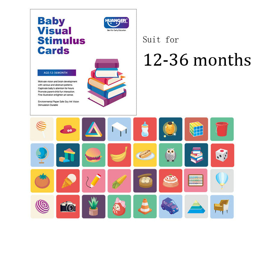 Infant Early Education Visual Stimulation Card Educational Toys