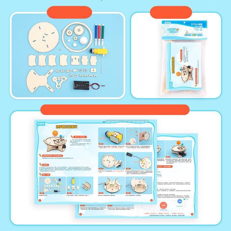 Children's Assembling Educational Toys Scientific Experiment Education