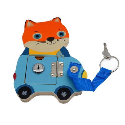 Montessori Intelligent Unlocking Toys For Children's Early Education