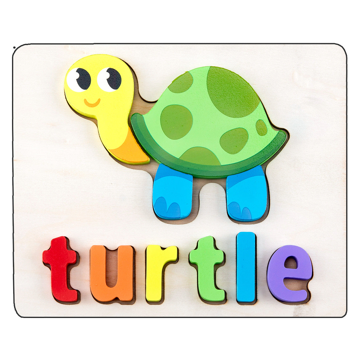 Wooden Early Education Three-dimensional Puzzle Toys