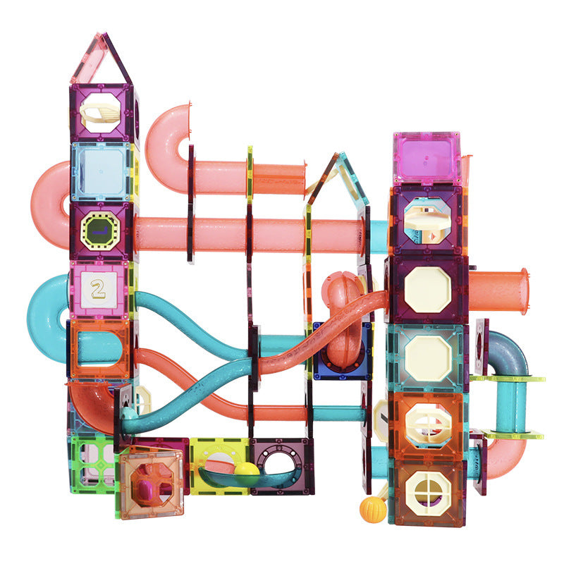 Magnetic Track Early Education Building Toys