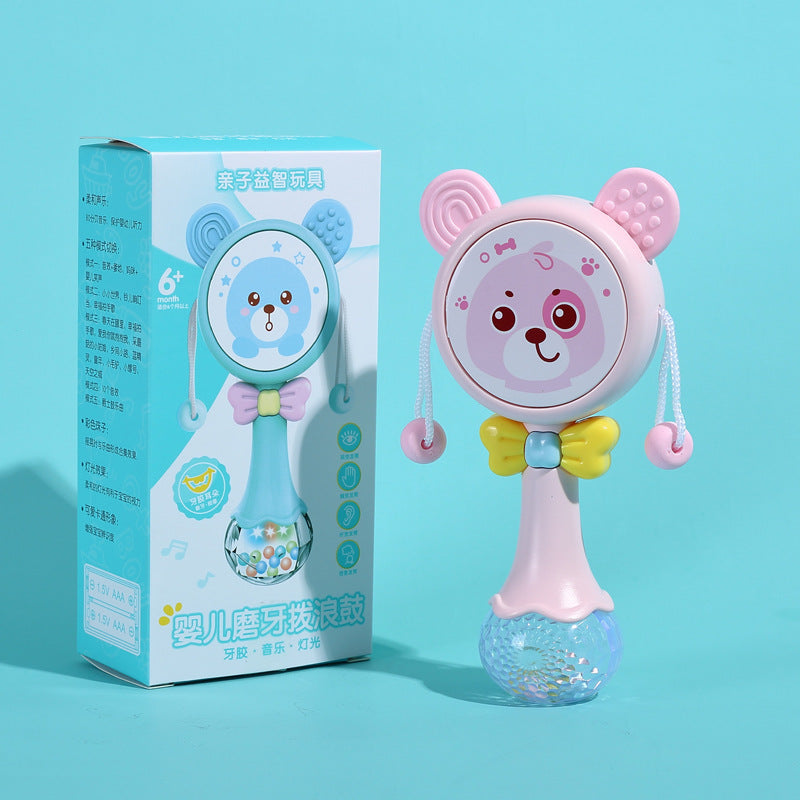 Infant rattles singing early education children music stick toys