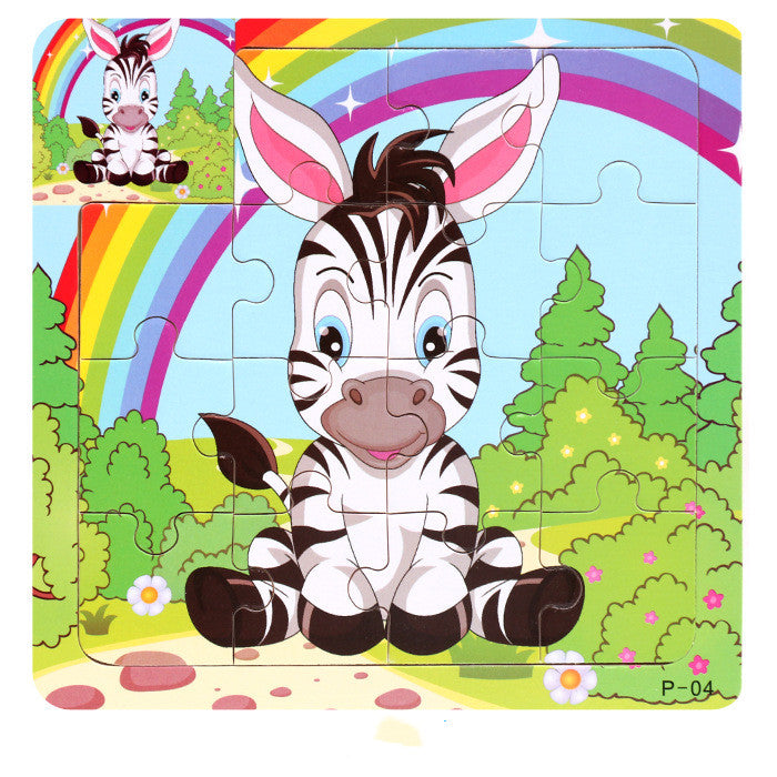 Three-dimensional Puzzle Early Education Educational Toys
