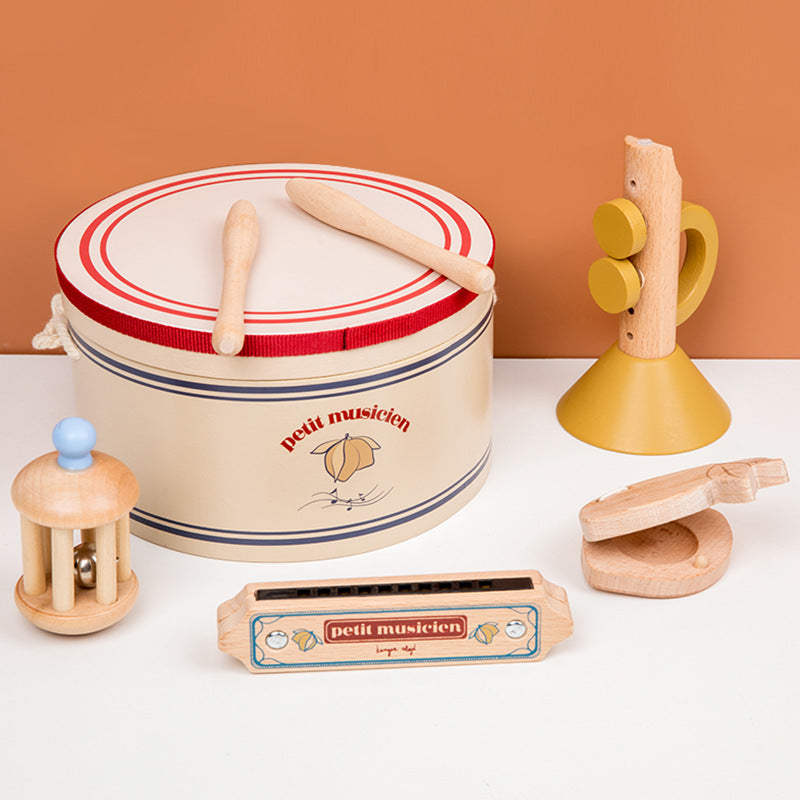 Wooden Early Education Infant Percussion Toys