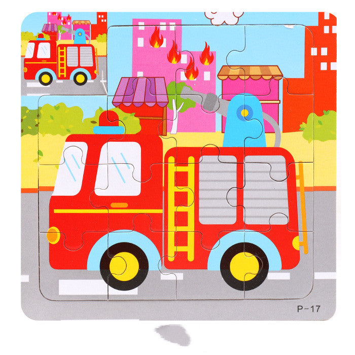 Three-dimensional Puzzle Early Education Educational Toys