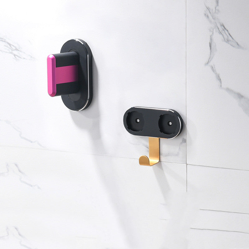 Hair Dryer Holder Wall Mount Storage For Storage Rack For Hair Curling Iron Wand Bathroom