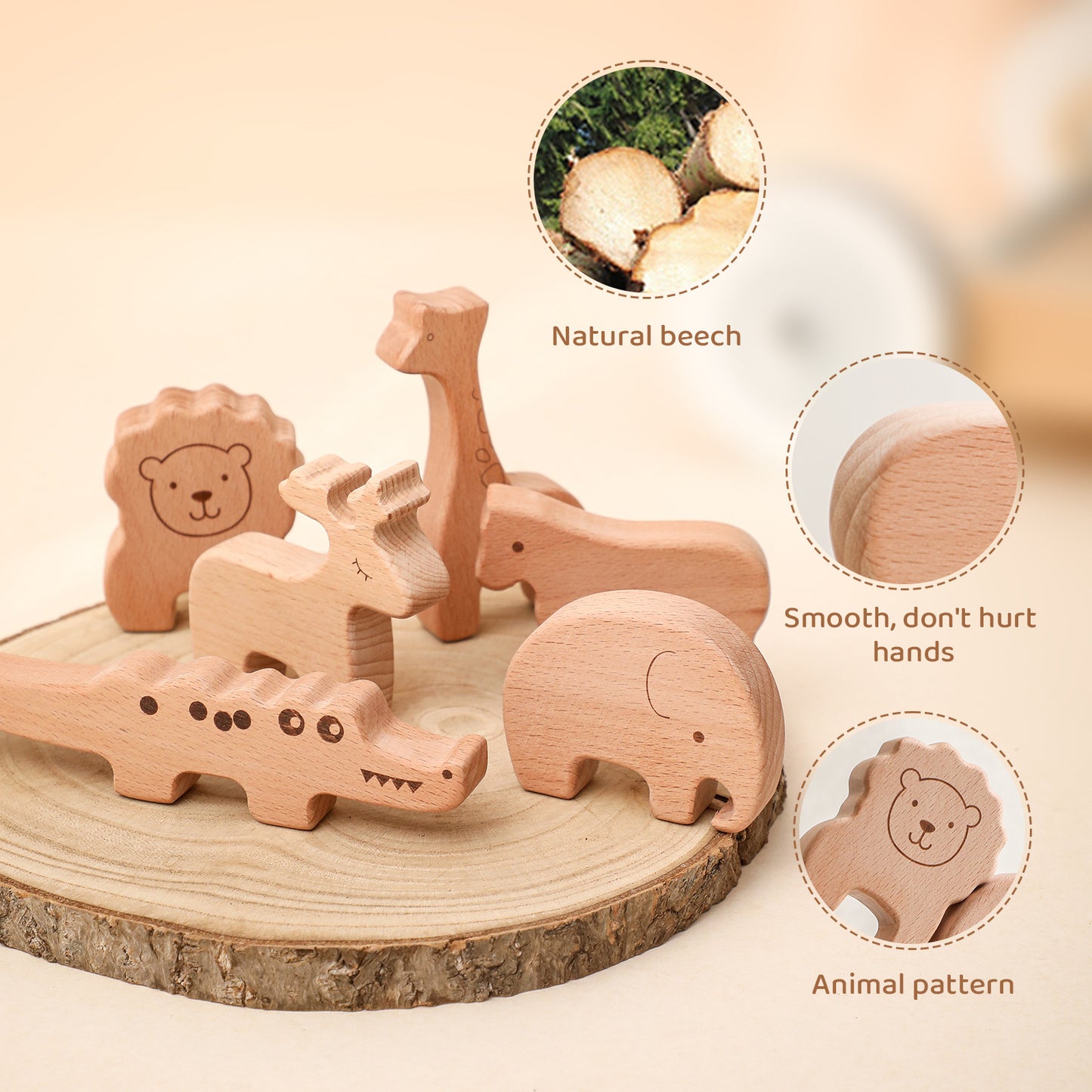 Children's Balanced Building Blocks Early Childhood Education Toys