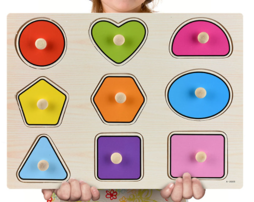 Early Childhood Education Puzzle Animal Alphabet Cognition Wooden Toys