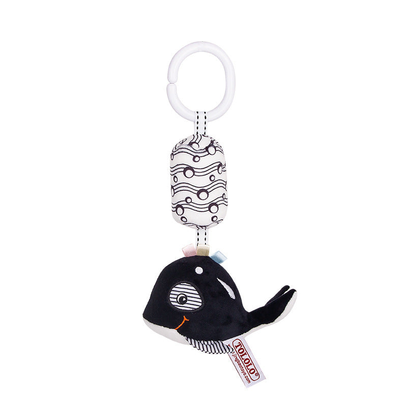 Newborn Early Education Toys Visually Inspire Stroller Pendant