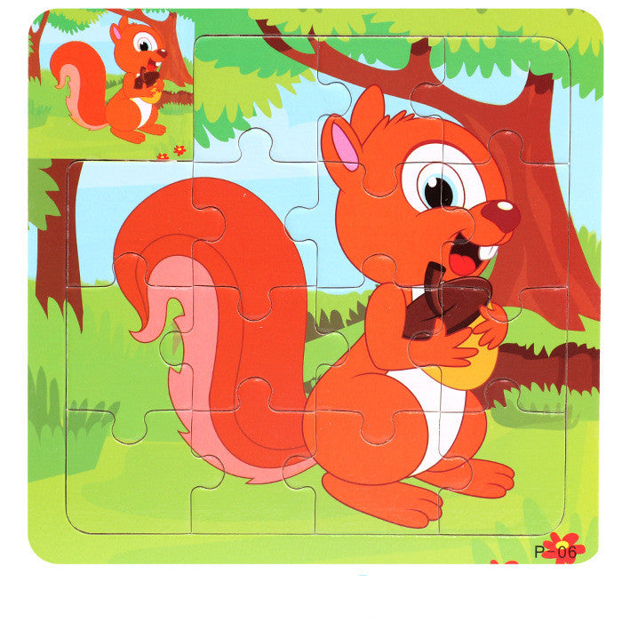 Three-dimensional Puzzle Early Education Educational Toys
