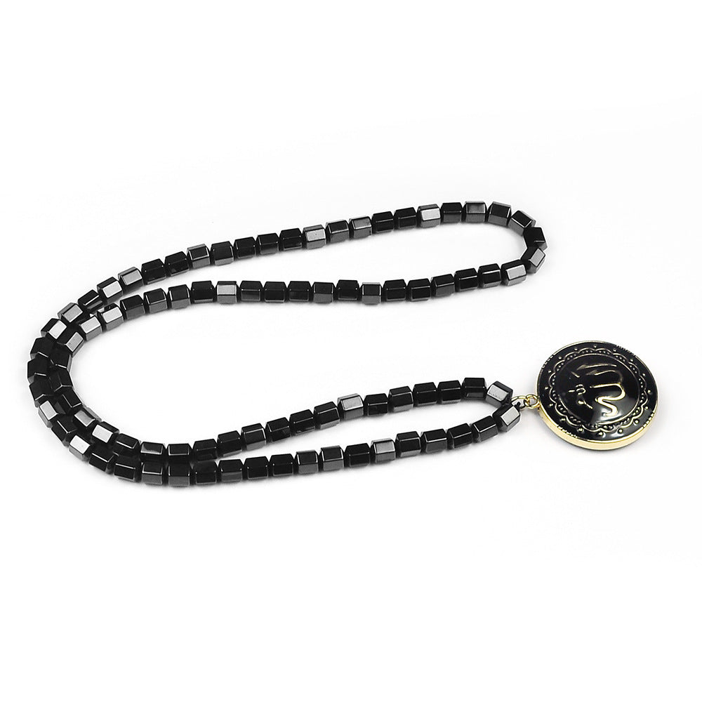 Haematite Ornament Suit Necklace Ornament