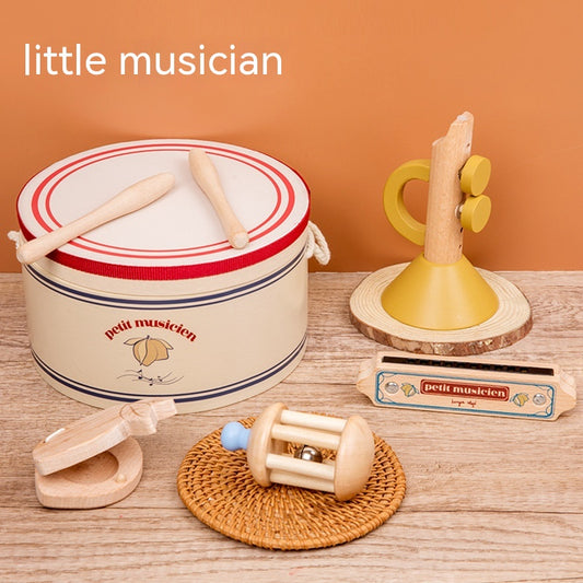 Wooden Early Education Infant Percussion Toys