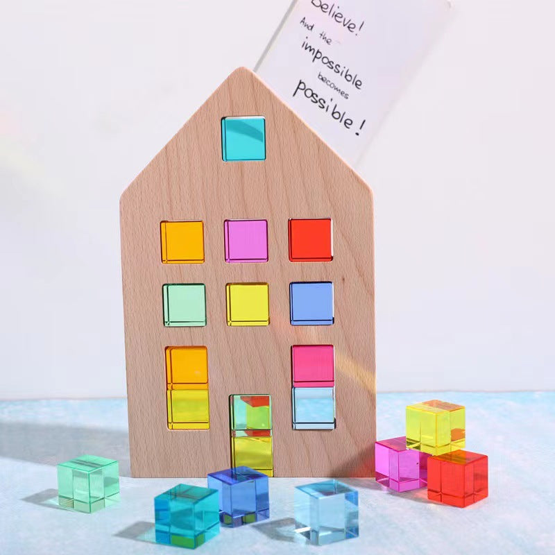 Solid Wood Toys For Children's Early Education