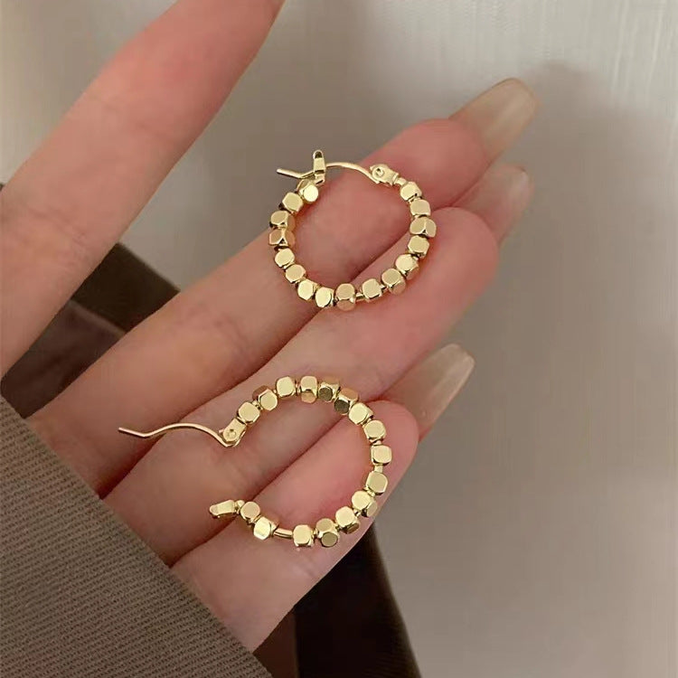 Women's Fashion Temperament Geometric Earrings