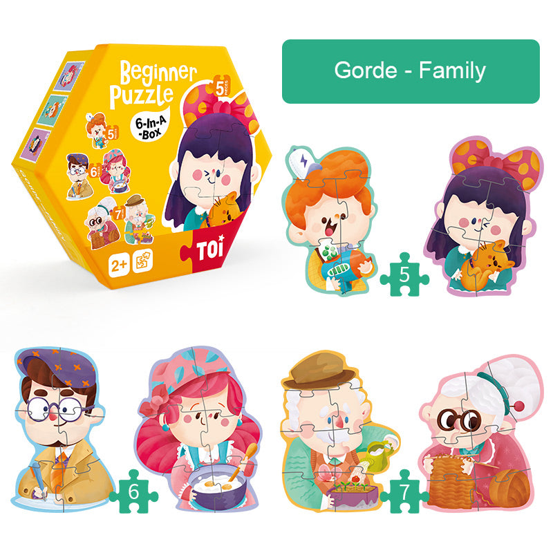Early Education Jigsaw Puzzle Children's Educational Toys