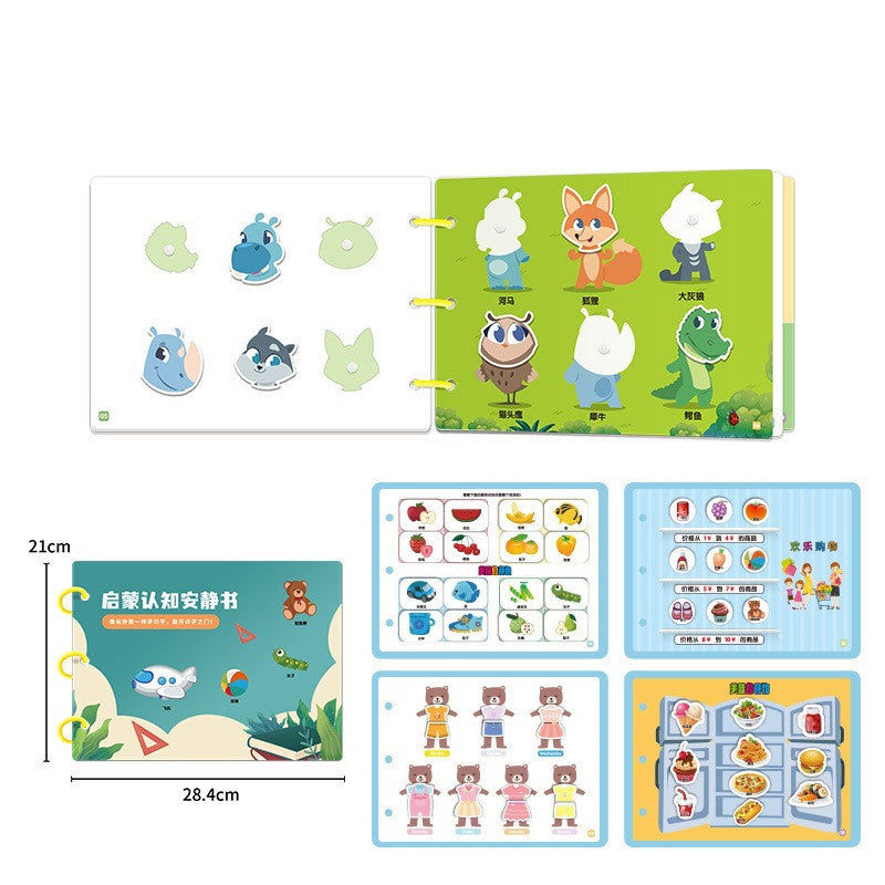 Early Education Cognition DIY Velcro Children's Educational Toys