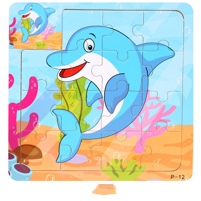 Three-dimensional Puzzle Early Education Educational Toys