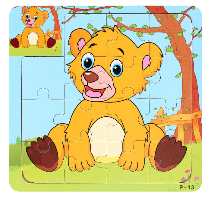 Three-dimensional Puzzle Early Education Educational Toys