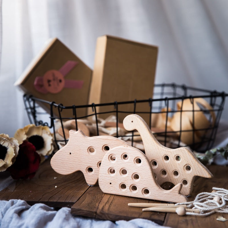 Infants And Young Children Threading Early Education Educational Toys