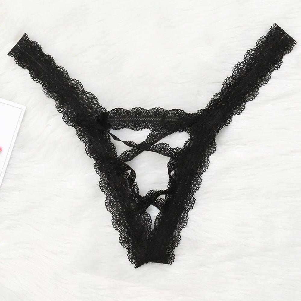 Lace Cross Over Underwear For Women